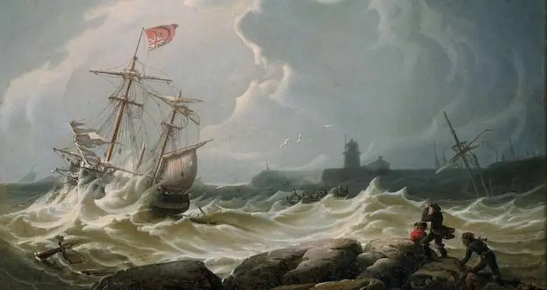 Anchor Found From Sunken British Ship That Carried 100,000 Pounds Of Gold Worth Over $1.3 Billion