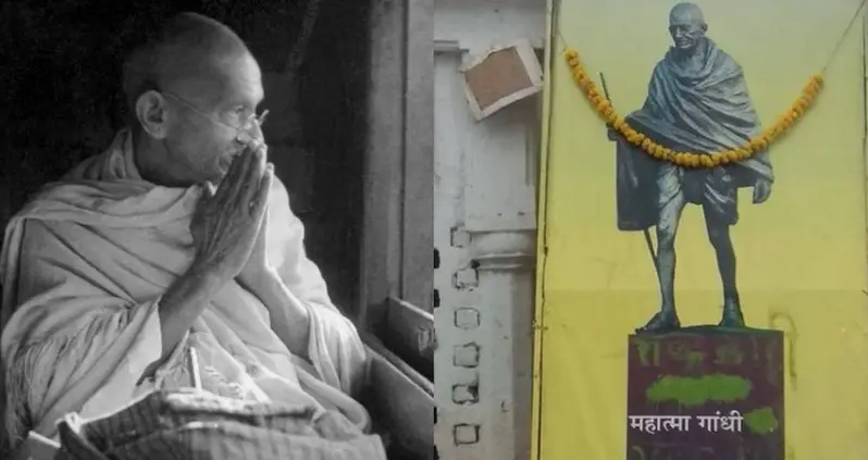 Vandals Deface Mahatma Gandhi Memorial On His 150th Birthday — And May Have Stolen His Ashes
