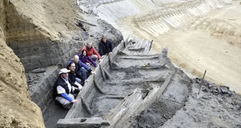 Roman-Era Warship Preserved Underground For 1,300 Years Found In Serbian Mine