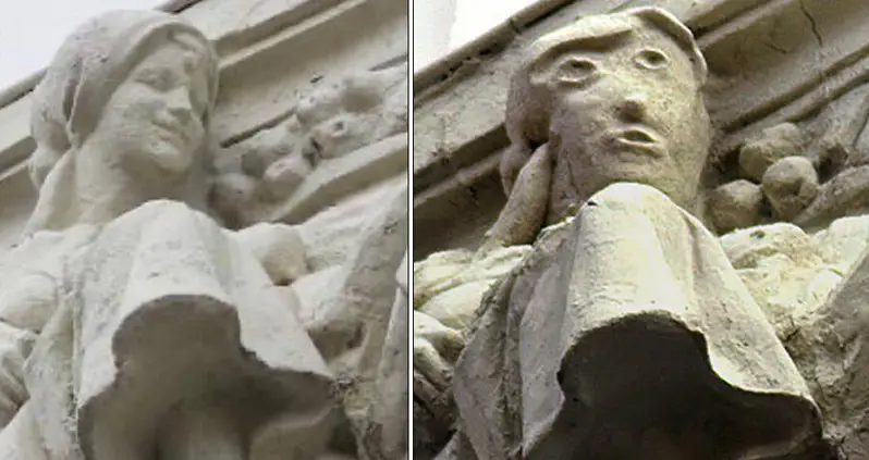Spanish Town Outraged By Botched Restoration That Turned Statue Into A ‘Potato Head’