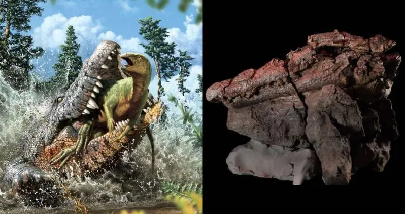 ‘A World First’: New Species Of Prehistoric Crocodile Discovered With A Dinosaur In Its Stomach