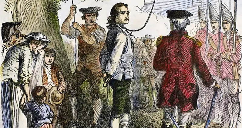 The True Story Of Nathan Hale, The Revolutionary War Hero Who Became A Martyr