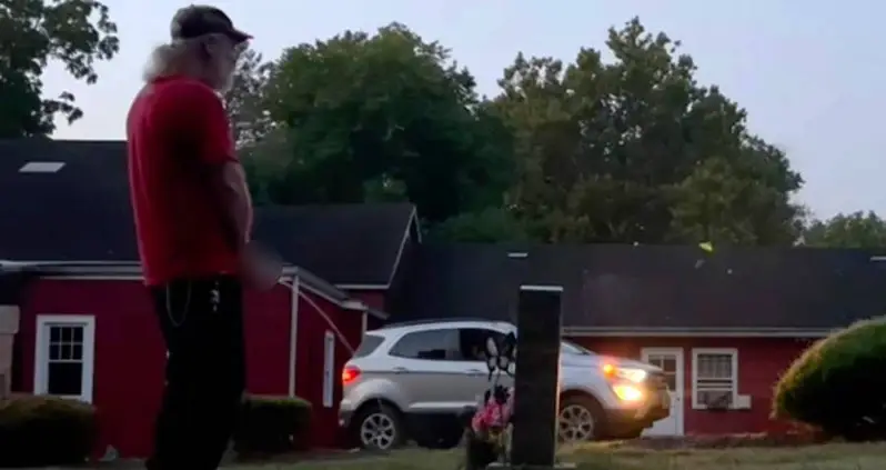 Man Caught Peeing On Ex-Wife’s Grave Every Morning — While His Current Wife Waits In The Car