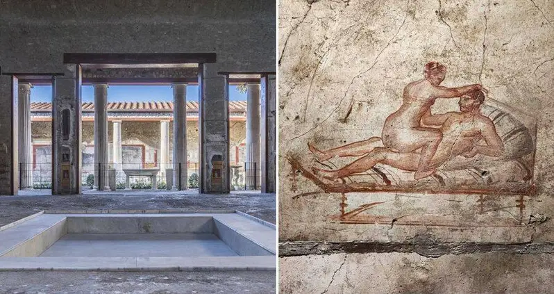 An Ancient Pompeii Home Filled With Erotic Frescoes Was Just Restored After Two Decades Of Work