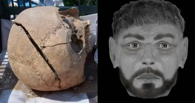 Forensic Scientists Reconstruct Face Of Medieval Murder Victim Killed By Multiple Sword Blows To The Head