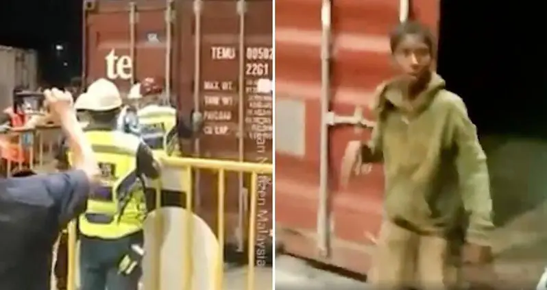 A Boy Playing Hide-And-Seek Was Just Found Six Days Later In A Shipping Container — In Another Country
