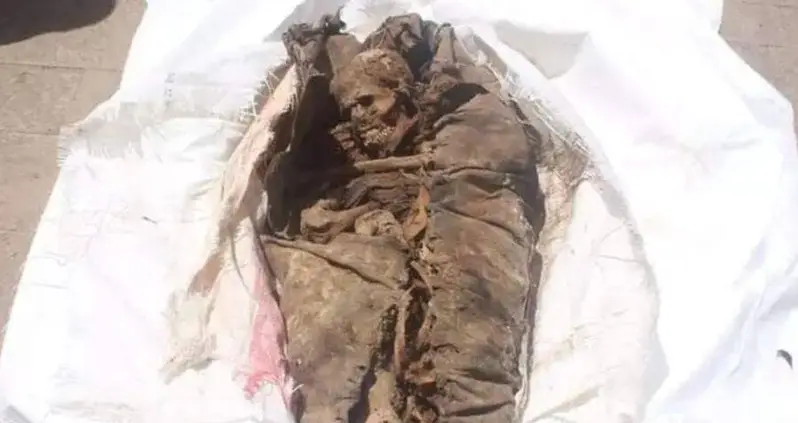 A 2,000-Year-Old Mummy Was Just Found In The Trash In Yemen — And Its Insides Are Missing