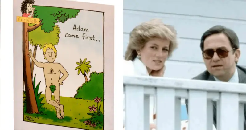 These Raunchy Greeting Cards Sent By Princess Diana To The King Of Greece Just Sold For Thousands