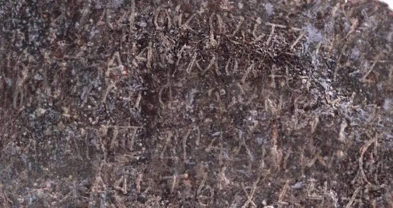 Researchers Identify 1,100-Year-Old Breastplate With Perhaps The Oldest Cyrillic Text Ever Found