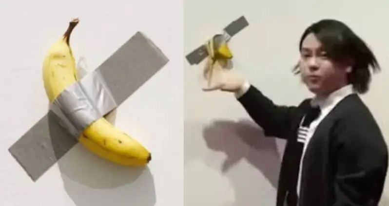 South Korean Student Eats $120,000 Banana Artwork Because He Was ‘Hungry’
