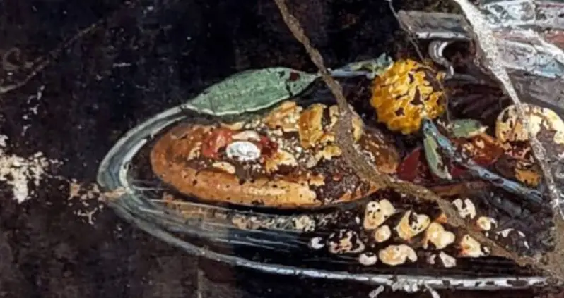 Archaeologists In Pompeii Discover ‘Pizza’ Fresco Among Ancient Ruins