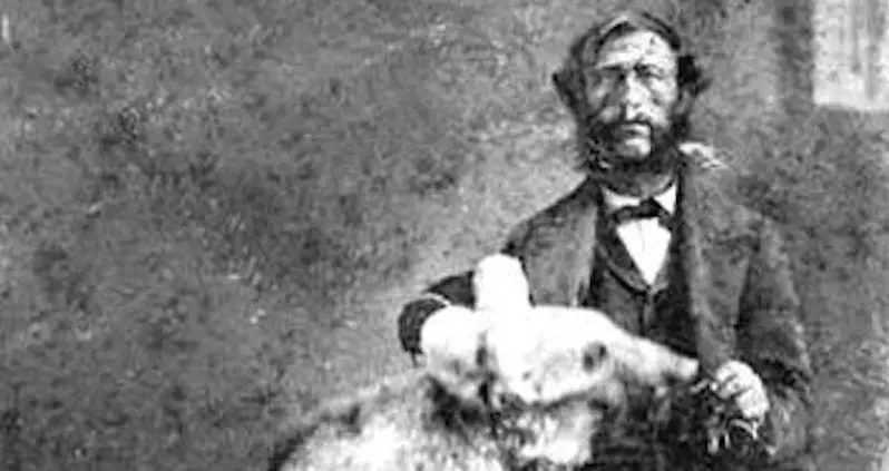 The Real Story Of John ‘Grizzly’ Adams, California’s Famous Mountain Man And Bear Trainer