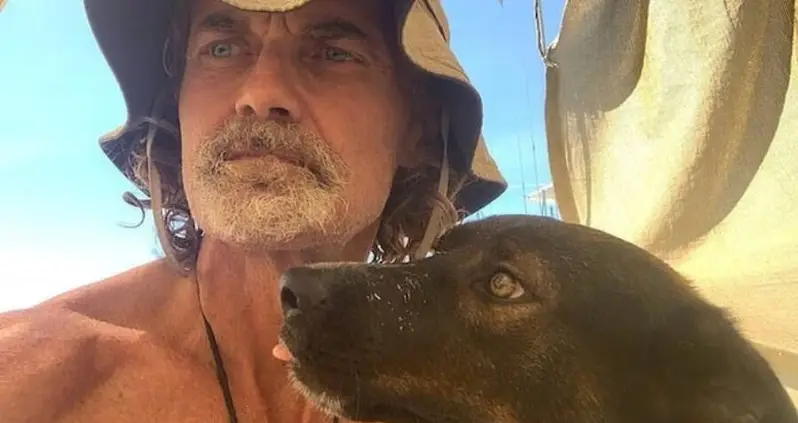 An Australian Man And His Dog Survived At Sea For Two Months Before They Were Rescued By A Passing Helicopter