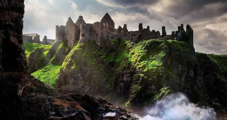 The Dramatic Story Of Dunluce Castle, The Famed Medieval Ruins Of Northern Ireland