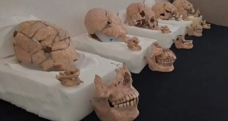 Archaeologists In Mexico Discover 13 Skulls At The Base Of A Maya Pyramid