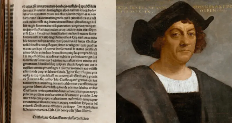 Letter From Christopher Columbus Documenting His Voyage To The Americas Sells At Auction For $3.9 Million