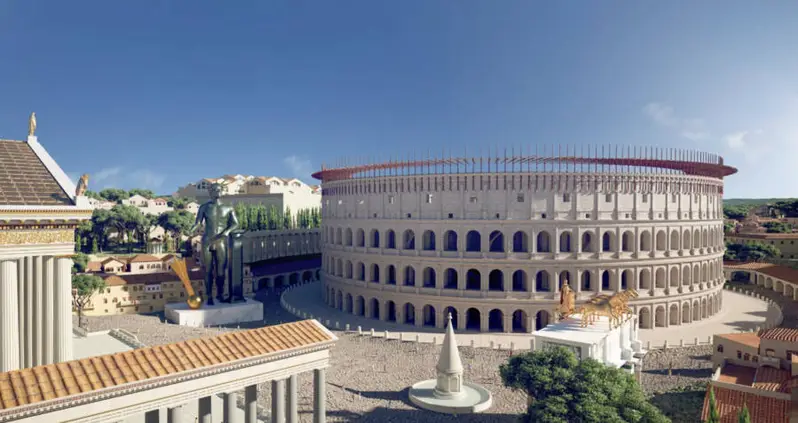 This New 3D Recreation Of Ancient Rome Allows Users To Fly Over Its Iconic Landmarks As They Were In The 4th Century
