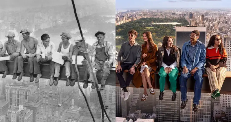 Rockefeller Center Is Giving Guests The Opportunity To Recreate The Famous ‘Lunch Atop A Skyscraper’ Photo