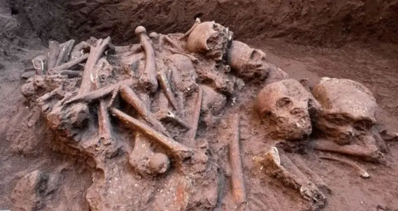 Archaeologists Uncover A Chilling Arrangement Of Pre-Hispanic Human Remains In Mexico