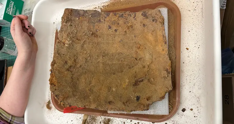 Rare Piece Of Metal Armor Unearthed At 17th-Century Colonial Fort In Maryland