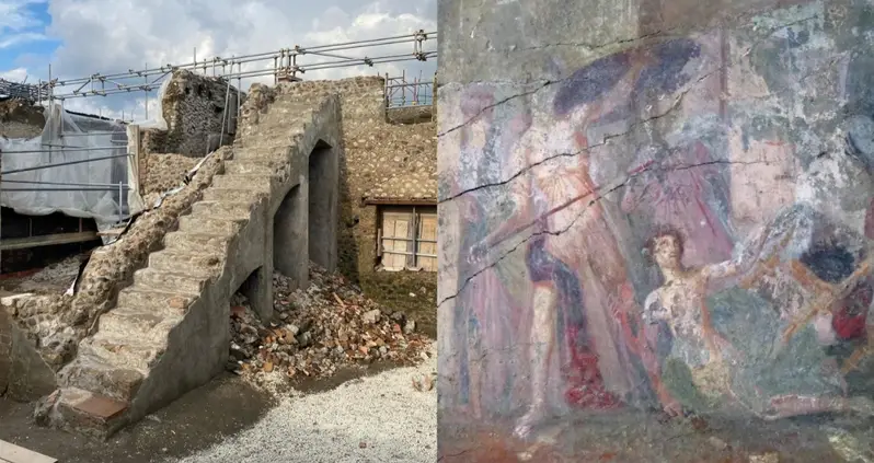 Newly Discovered Ancient Pompeii Construction Site Reveals Roman Construction Secrets