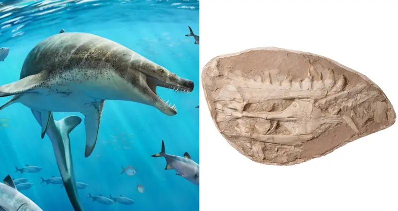 Fossil Of A Giant ‘Nightmarish’ Sea Lizard Discovered In A Moroccan Mine
