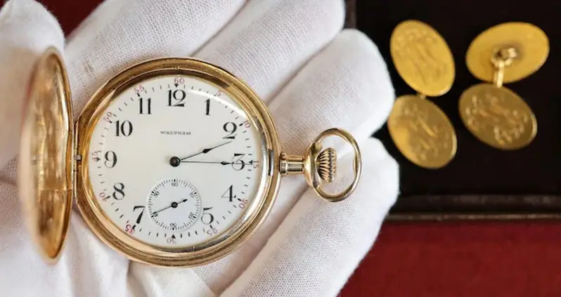 Gold Pocket Watch That Belonged To The Titanic’s Richest Passenger Sells For $1.46 Million