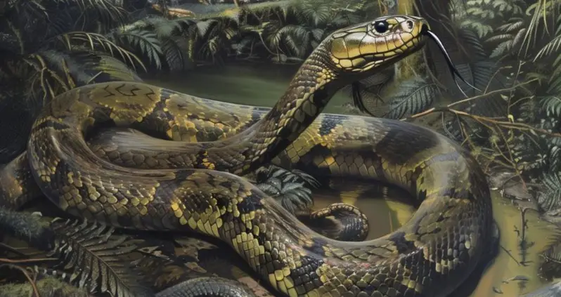 Scientists In India Unearth Fossils Of A Massive Prehistoric Snake That Was Longer Than A T. Rex