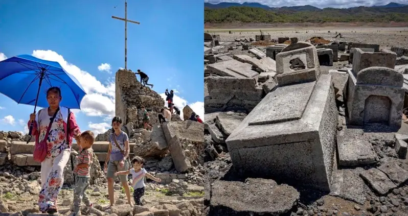 A Drought In The Philippines Just Dried Up A Reservoir — And Revealed A Forgotten, Centuries-Old Town