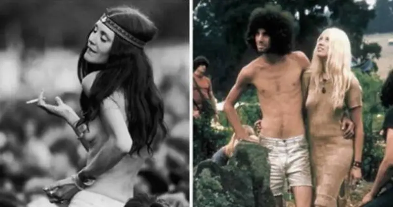 1960s Nudist Galleries - 69 Wild Woodstock Photos That'll Transport You To The Summer ...