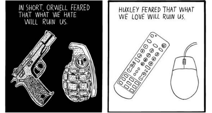 Image result for huxley amusing ourselves to death