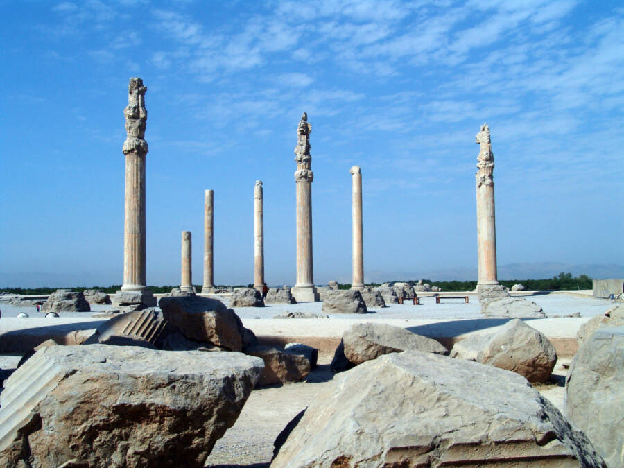 Apadana Palace At Persepolis