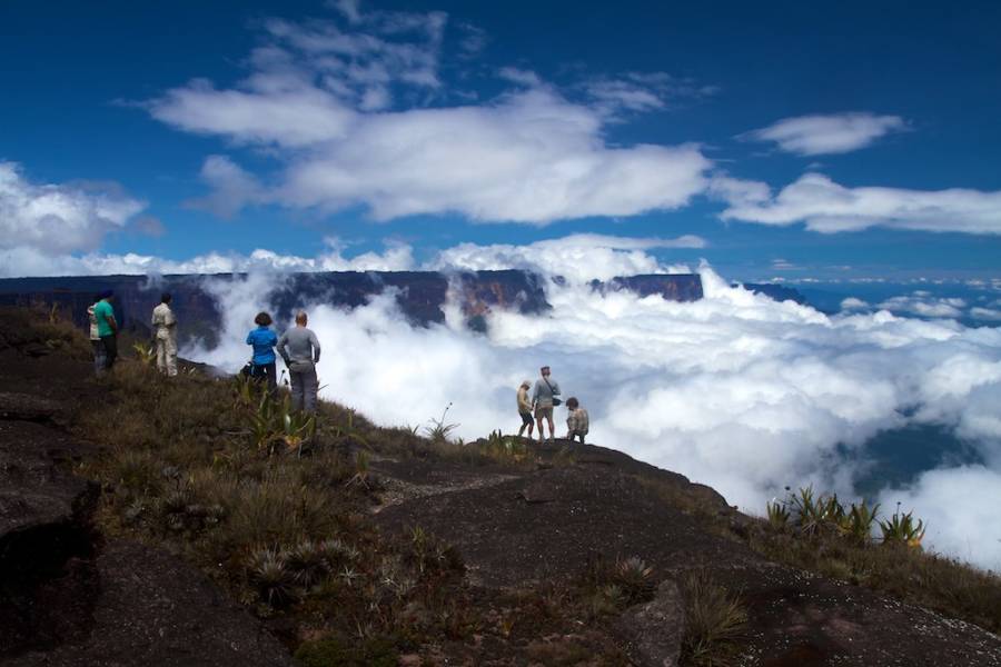 Hikers On The Mountain