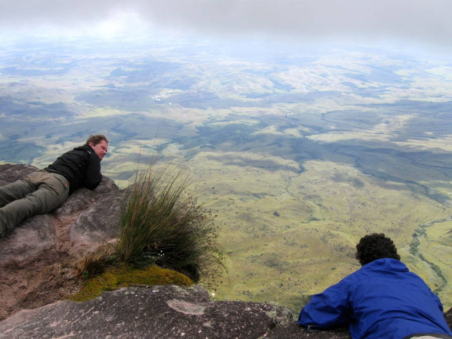 Hikers Lying Down
