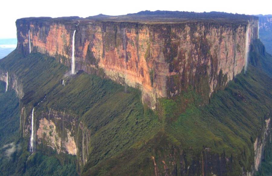 Mount Roraima Waterfalls