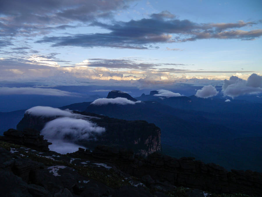 Blue Clouds Near Roraima