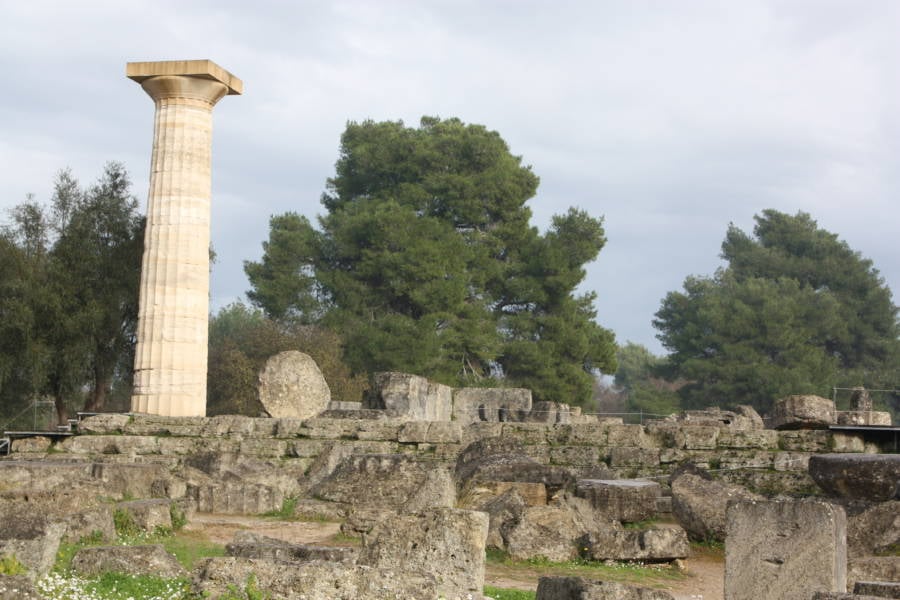 Temple Of Zeus Ruins
