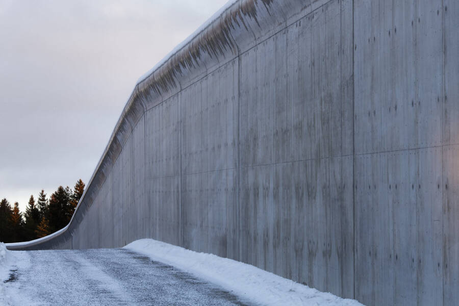 Wall At Halden Prison