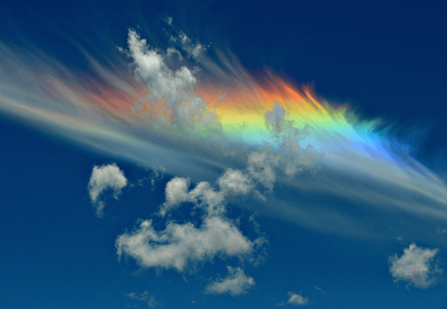 Fire Rainbow Photograph