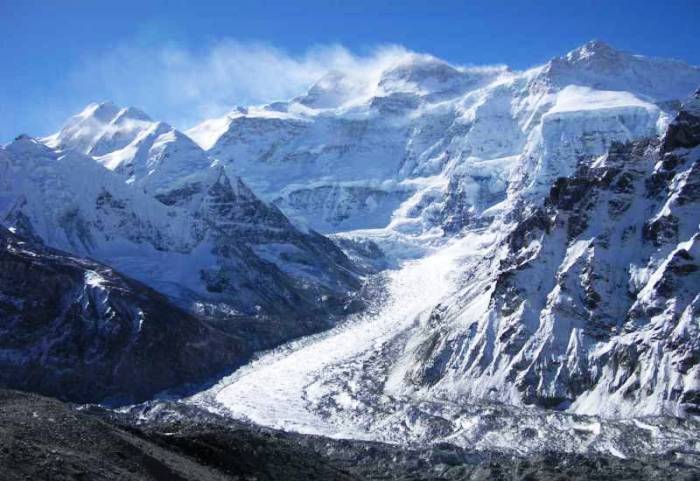 Peak of Kanchenjunga Nepal