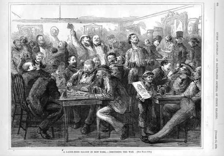 Lager Beer Riot of Chicago 1855