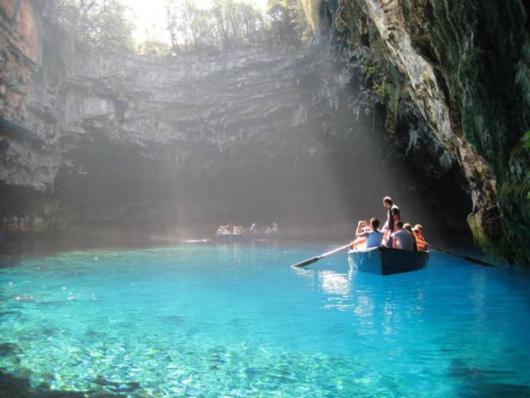 Melissani Cave Lake