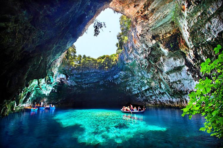 Melissani Cave