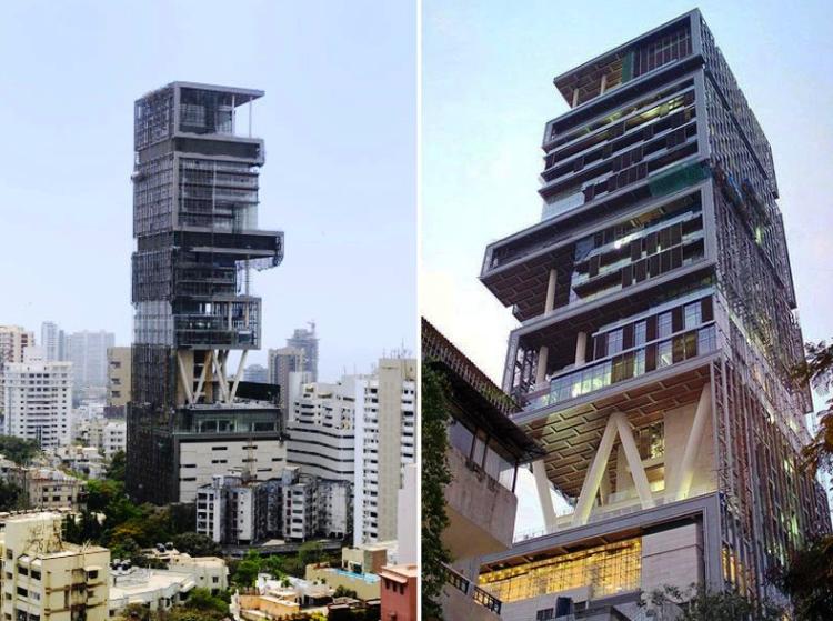 Antilia Incredible Images Of The Most Extravagant House In