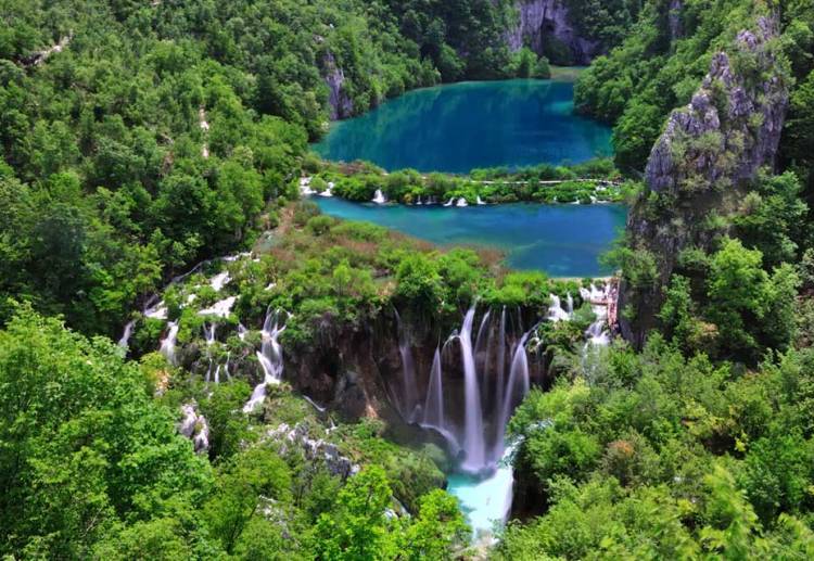 Beautiful Lakes Plitvic Croatia