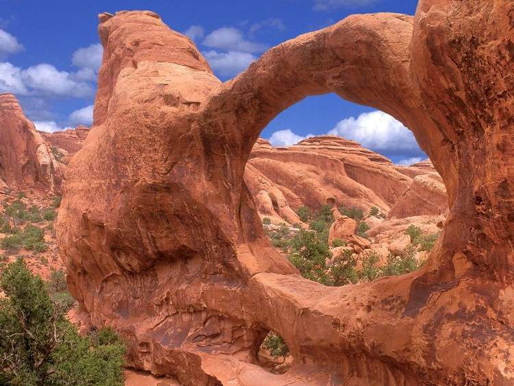 Formations At Americas Arches National Park