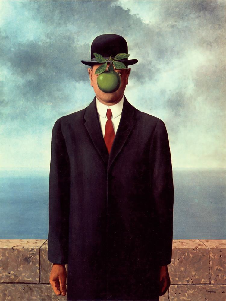 Arte surrealista Il Figlio dell'Uomo Pittura