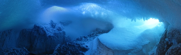 Intricate Ice Caves Mount Erebus