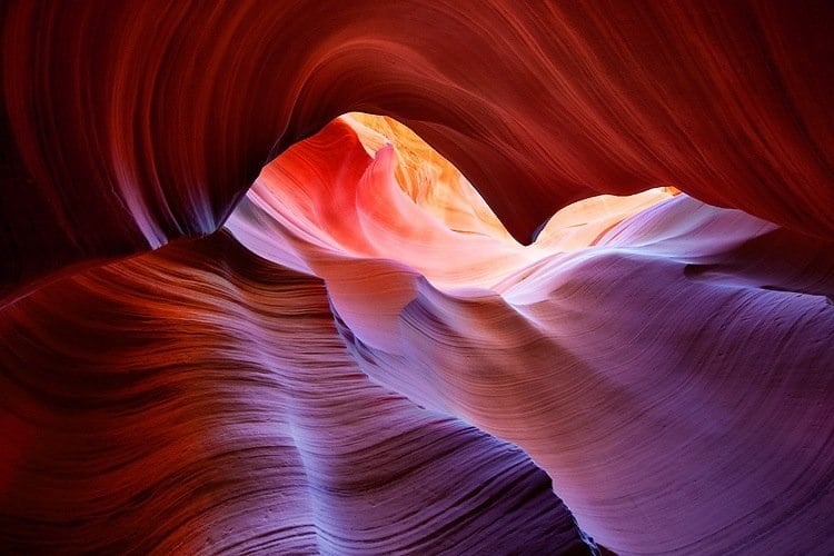 The World's Most Beautiful Slot Canyons Antelope Canyon