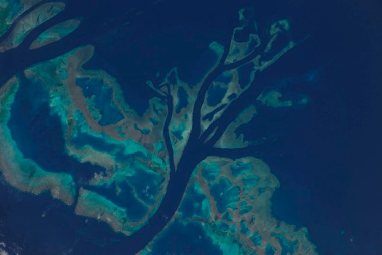 Barrier Reef Images Of Earth From Space